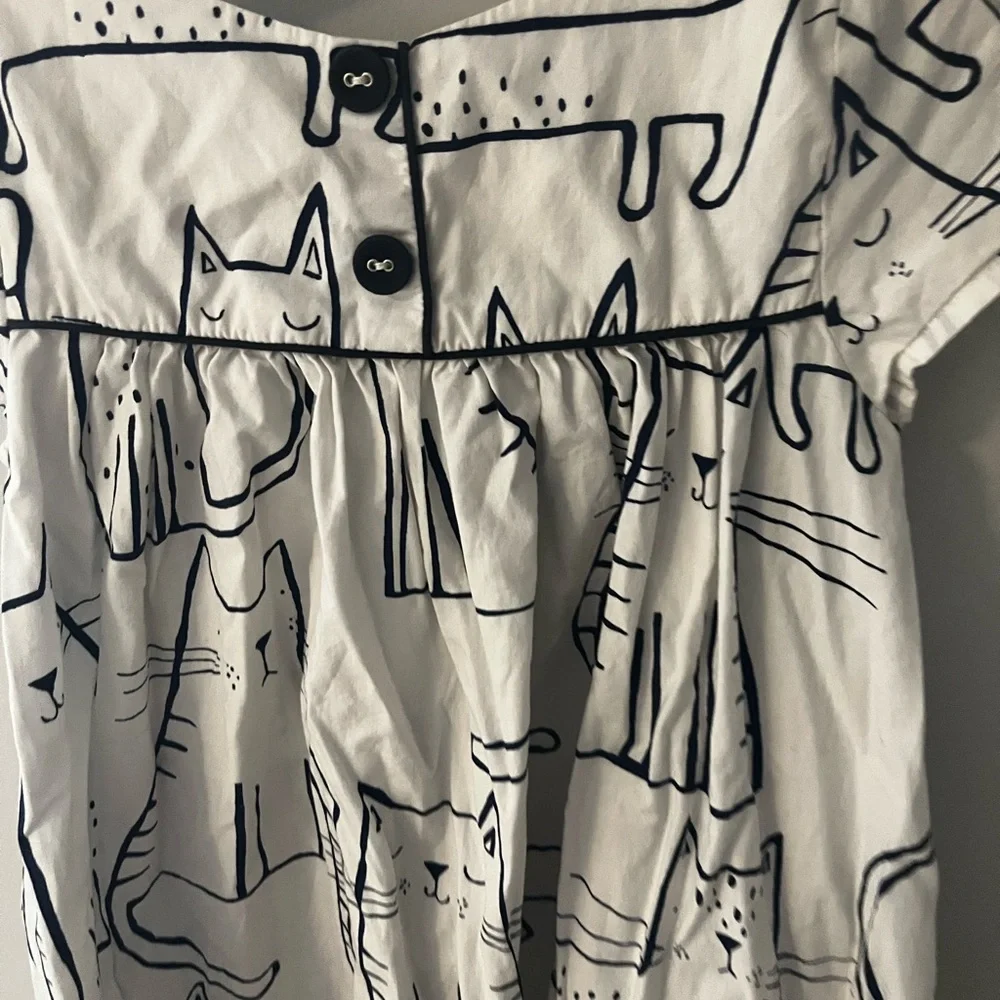 Adorable toddler cat dress